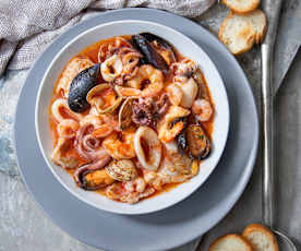 Zuppa di pesce tradizionale