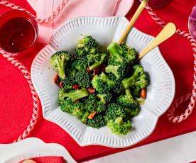 Gebratener Brokkoli mit Mandeln