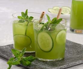 Limonade au concombre