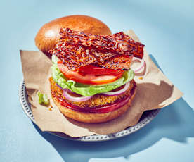 Veganer Bacon-Ersatz