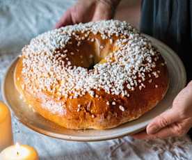 Brioche des rois citron et fève tonka