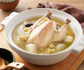 薏仁蓮子山藥雞湯