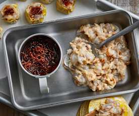 XO酱虾仁笋丁馅