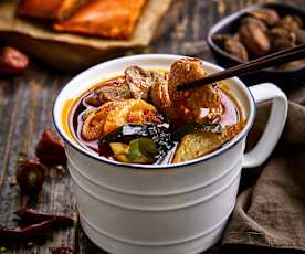 香辣火锅一口杯