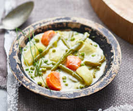 Blanquette aux légumes