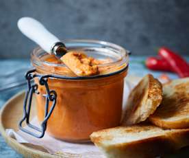 Paprika-Hummus