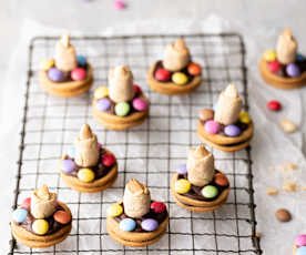 Biscuits à la pâte à tartiner au chocolat