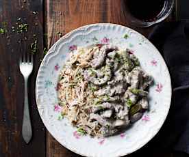 Hovězí Stroganoff