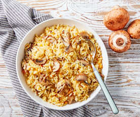 Mushroom Herb Parboiled Rice