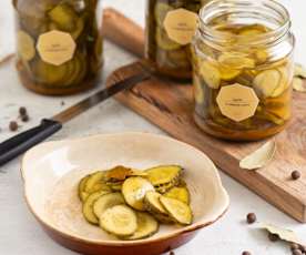 Ogórki w zalewie curry (TM6, TM7)