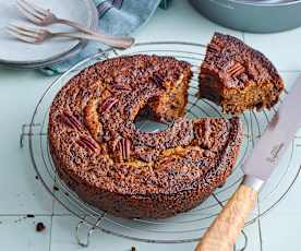 Zucchini bread noix de pécan et chocolat