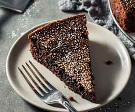 Tarta de chocolate y canela