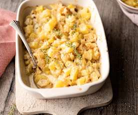 Potato and Celeriac Gratin