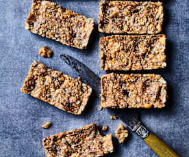 Barres au quinoa et beurre de cacahuètes