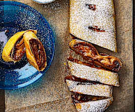 Strüdel pere e cioccolato