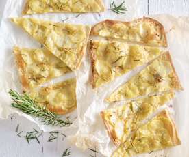 Focaccia patate e rosmarino