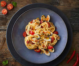 Pasta risottata alle vongole