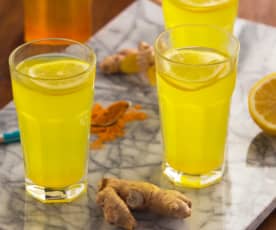 Infuso zenzero, limone e curcuma