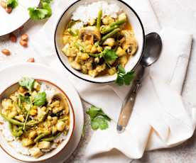 Vegan Eggplant Massaman Curry