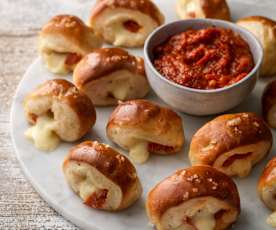 Pepperoni Pretzel Bites