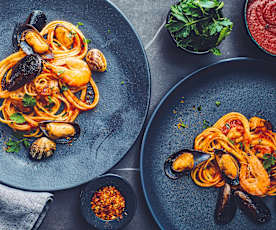 Pasta ai frutti di mare (Bimby Friend)