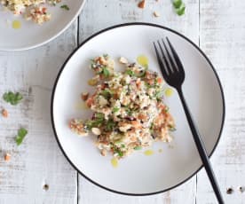 Ensalada de cuscús de coliflor