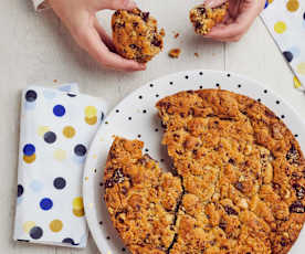 Cookie géant aux 3 chocolats