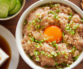 金枪鱼柚子醋拌饭