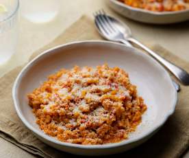Sausage and Fennel Orzotto