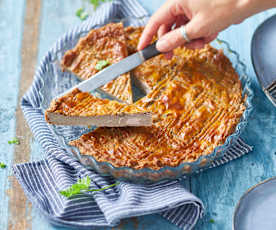 Kouign patatez à l'andouille