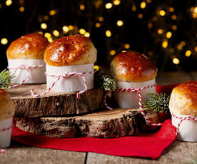 Mini panettone aux cerises