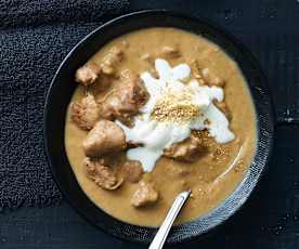 Gulasch di vitello con funghi porcini