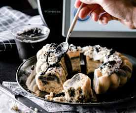 Marbré sésame noir vapeur