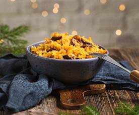 Wigilijna kapusta z grzybami