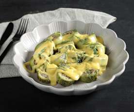 Κολοκυθάκια αβγολέμονο