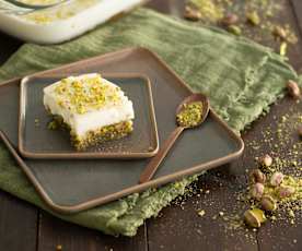 Κρέμα με φιστίκια Αιγίνης (λιβανέζικο)