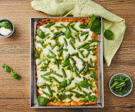 Pizza bianca alla ligure