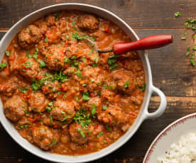 Mardi Gras Meatballs