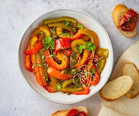 Peperoni in agrodolce sottovuoto