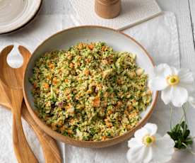 Sommerlicher Gemüsesalat