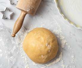 Sladké křehké těsto