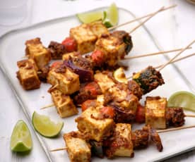 Satay Tofu Kebabs