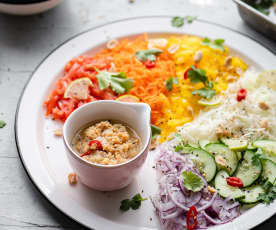 Vegan Rainbow Salad (TM5)