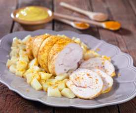 Fesa di tacchino al curry