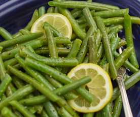 Lemony Green Beans