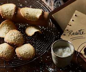 Tuiles à la noix de coco et au sésame