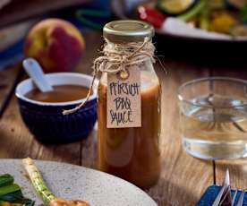 Pfirsich-BBQ-Sauce