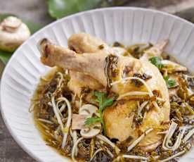 雪菜春笋炖春鸡