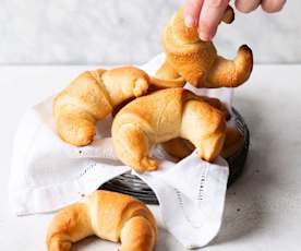 Vegan Orange Croissants