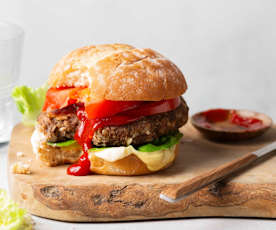 Burger végétalien